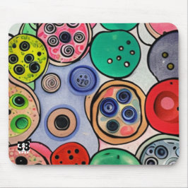 Mousepad Botton Art