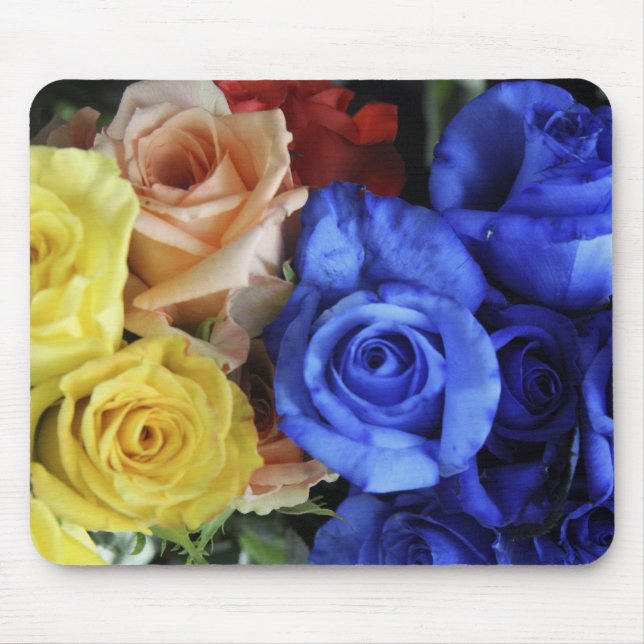 Mousepad bouquets de rosas frescas (Frente)