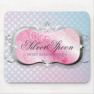 Mousepad Boutique do bebê da colher 311 de prata