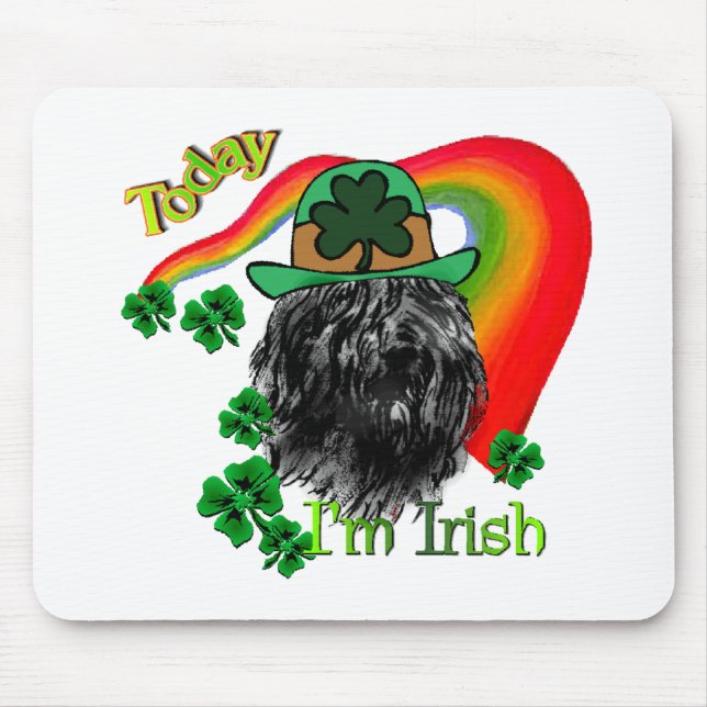 Mousepad Bouvier des Flandres St Patricks (Frente)
