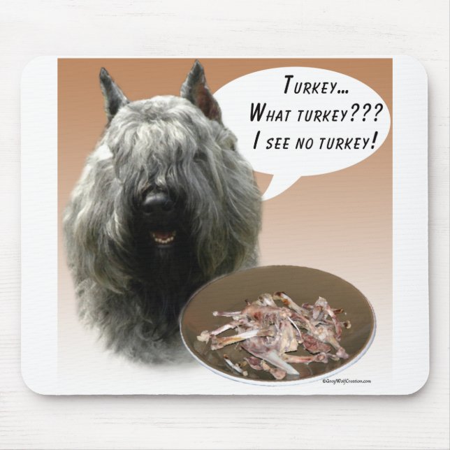 Mousepad Bouvier des Flandres Turquia (Frente)