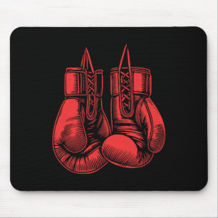 Mousepad Boxas Luvas Esporte Boxer Kickboxer Combate