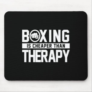 Mousepad Boxe É Mais Barato Que Terapia Citação de Kickboxi