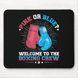 Mousepad Boxeando A Questão Do Gênero Revelem Citação Para