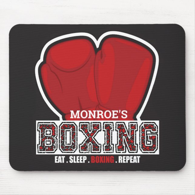 Mousepad Boxer Boxer Boxer Glove Prize Fighter (Frente)