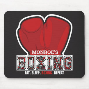 Mousepad Boxer Boxer Boxing Glove Prize Fighter