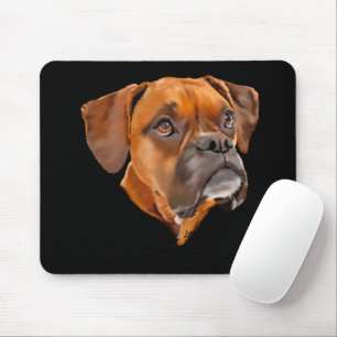 Mousepad Boxer Dog