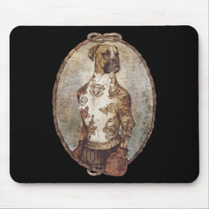 Mousepad Boxer Dog Boxing Engraçadinho Boxbox Club Para Hom
