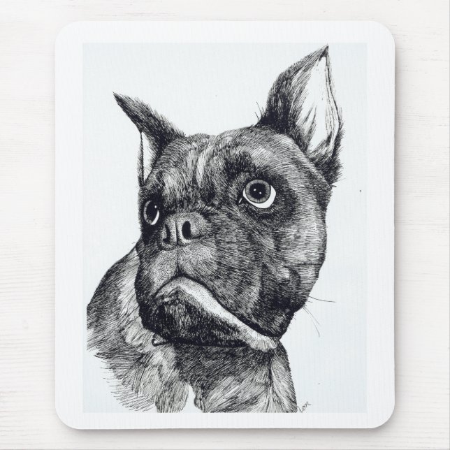 Mousepad Boxer Dog Cuteness (Frente)