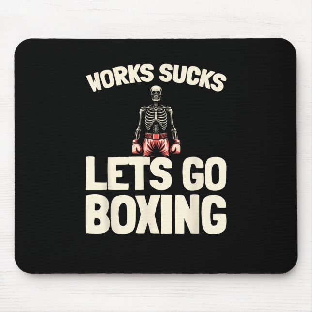 Mousepad Boxing - Boxer da Luva (Frente)