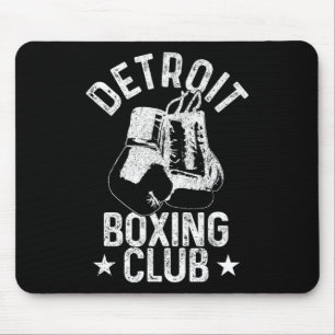 Mousepad Boxing Detroit Michigan Martial Arts Boxer