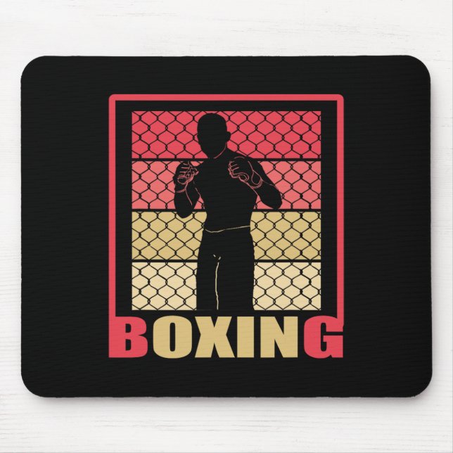Mousepad Boxing Forever - Ventilador in a box - Boxer - Gym (Frente)