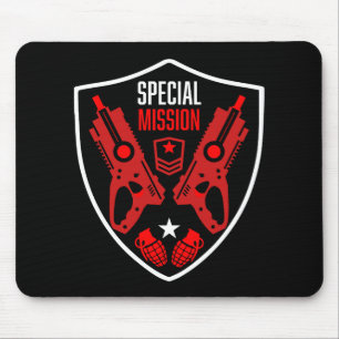 Mousepad Boys Toy Dart Gun Batalha