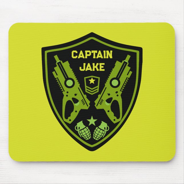 Mousepad Boys Toy Dart Gun Batalha (Frente)