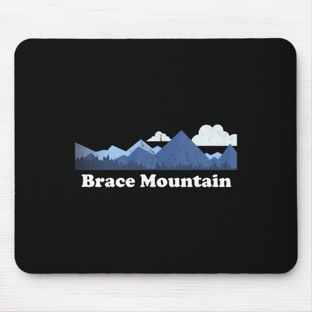 Mousepad Brace Mountain Peak Gger New York Ny Climbing Hiki (Frente)