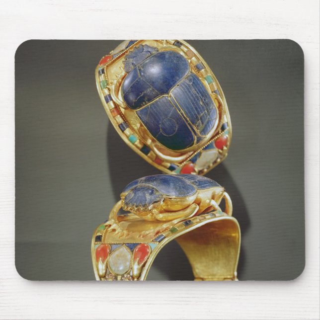 Mousepad Bracelete do escaravelho, do túmulo de Tutankhamun (Frente)