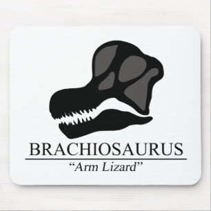 Mousepad Brachiosaurus Skull