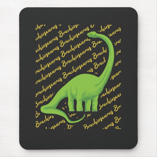 Mousepad Brachiossauro Dinossauro (Frente)