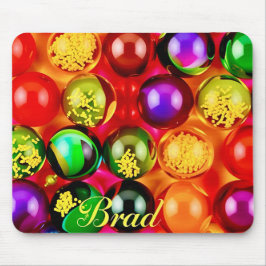 Mousepad BRAD ~ Zany Marble Patterno ~