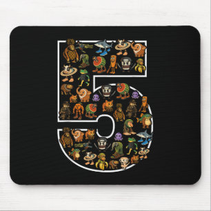 Mousepad Brainrot Italiano Aniversário De 5 Anos Meninos 5