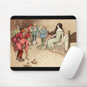 Mousepad Branca de Neve de Leite