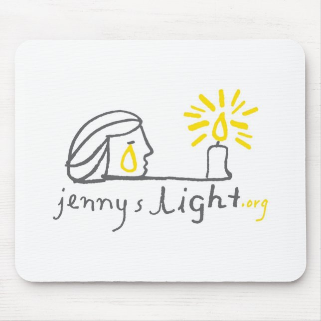 Mousepad branco (Frente)