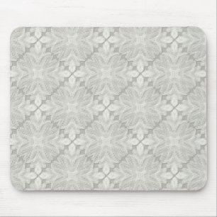 Mousepad Branco antigo do laço