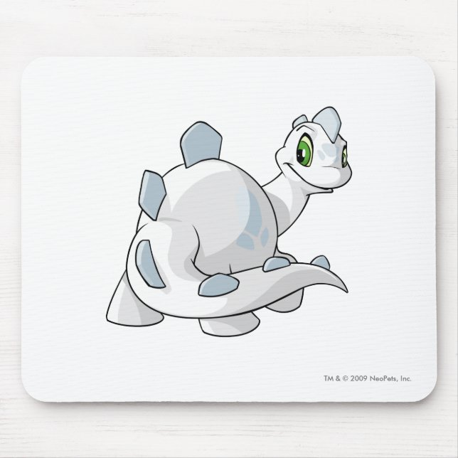 Mousepad Branco de Chomby (Frente)