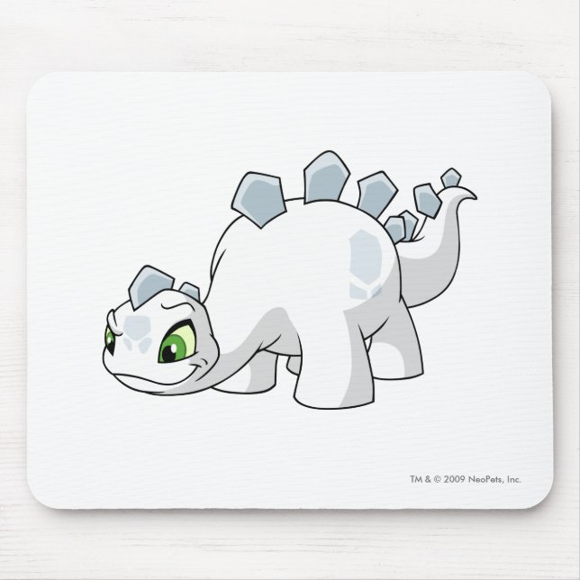 Mousepad Branco de Chomby (Frente)