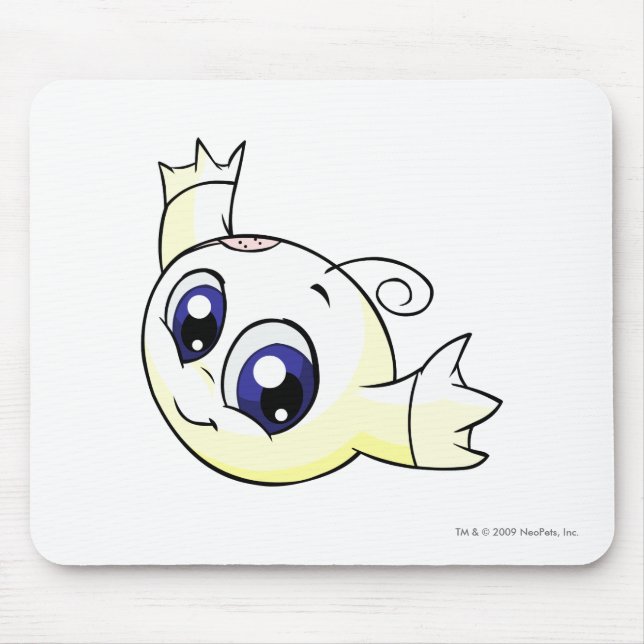 Mousepad Branco de Kiko (Frente)