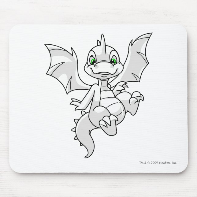 Mousepad Branco de Scorchio (Frente)