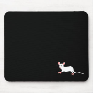 mousepad branco do rato