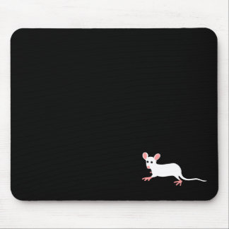 mousepad branco do rato