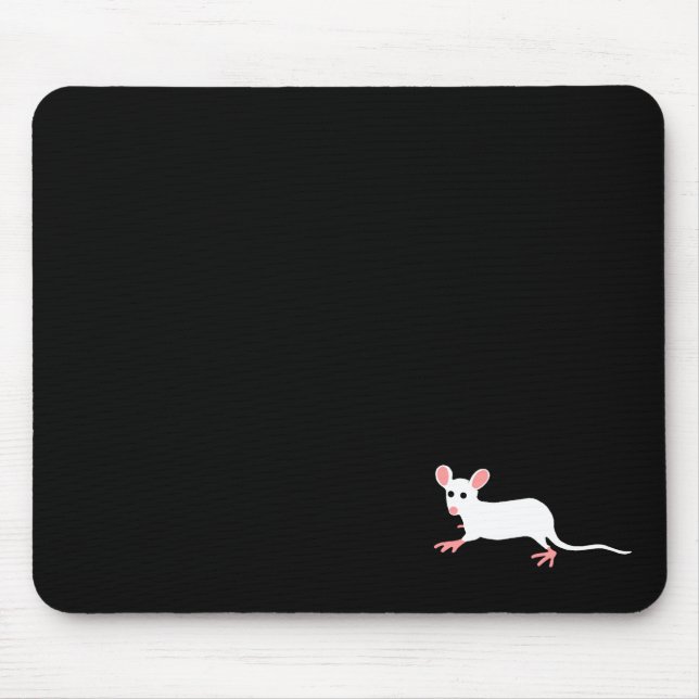 mousepad branco do rato (Frente)