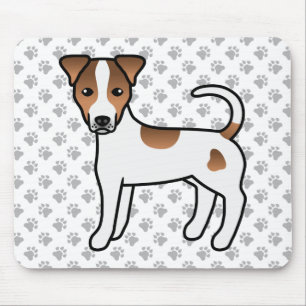 Mousepad Branco E Tan Casaco Parson Russell Terrier