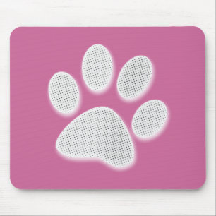 Mousepad Branco/luz - impressão de intervalo mínimo