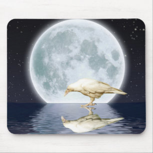 Mousepad ~ branco raro 2010 do corvo