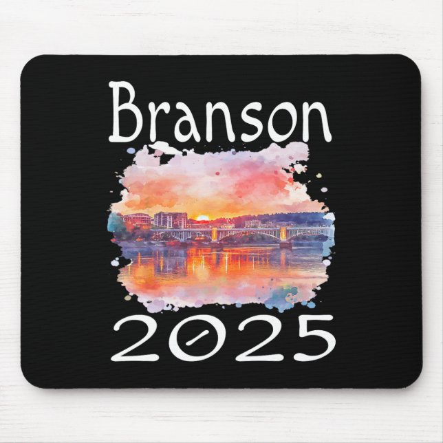 Mousepad Branson 2025 Matching Family Vacation Group Getawa (Frente)