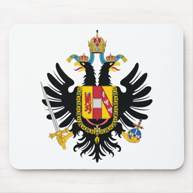 Mousepad Brasão austríaca do império (1815) (Frente)