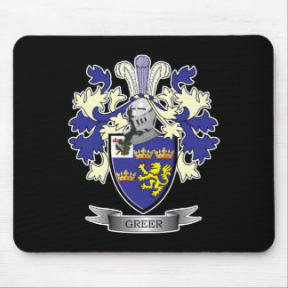 Mousepad Brasão da crista da família de Greer