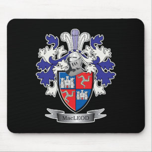 Mousepad Brasão da crista da família de MacLeod
