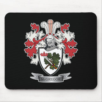 Mousepad Brasão da crista da família de McGregor
