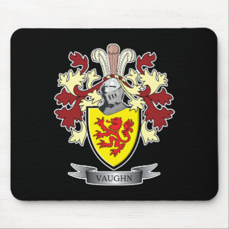 Mousepad Brasão da crista da família de Vaughn