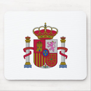 Mousepad Brasão de armas símbolo emblema bandeira da Espanh