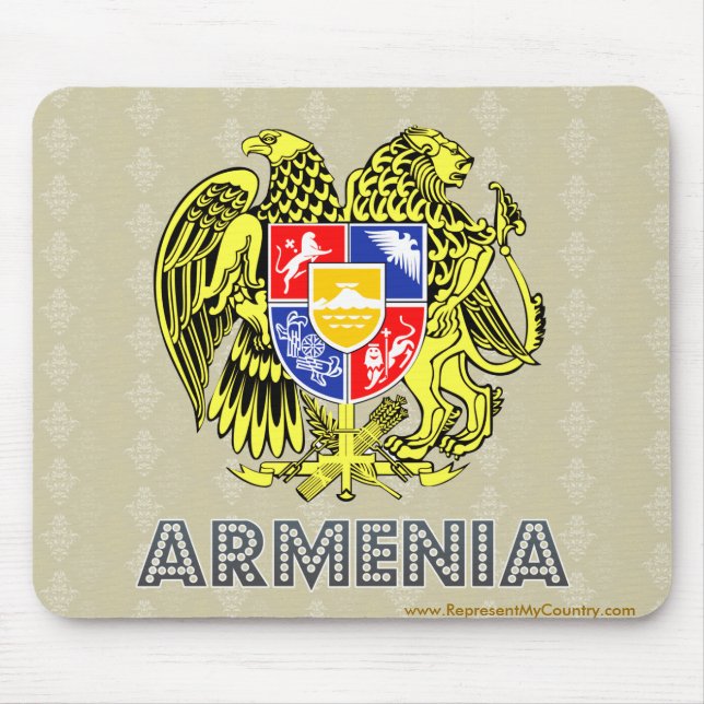 Mousepad Brasão de Arménia (Frente)