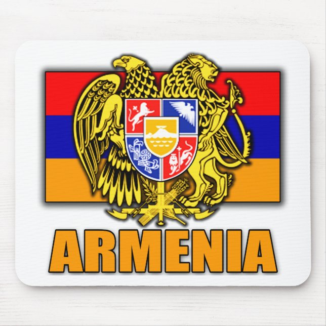 Mousepad Brasão de Arménia (Frente)