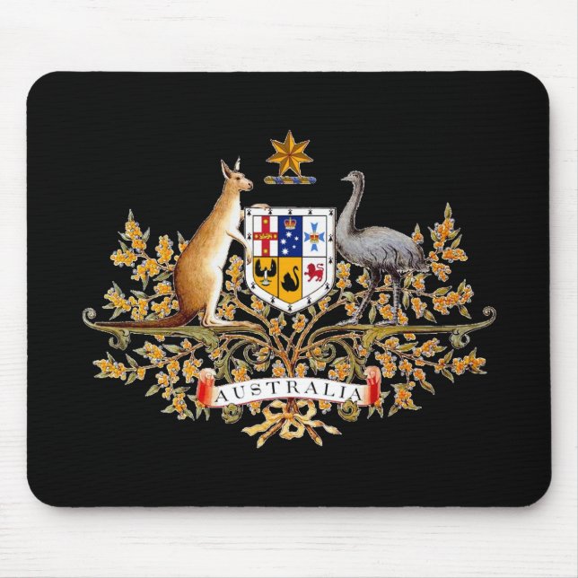Mousepad Brasão de Austrália (Frente)