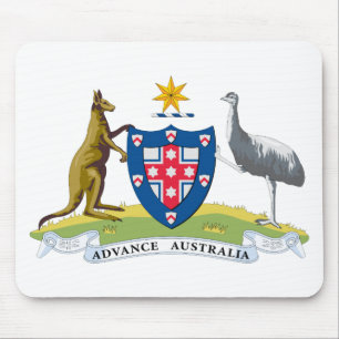 Mousepad Brasão de Austrália (1908)