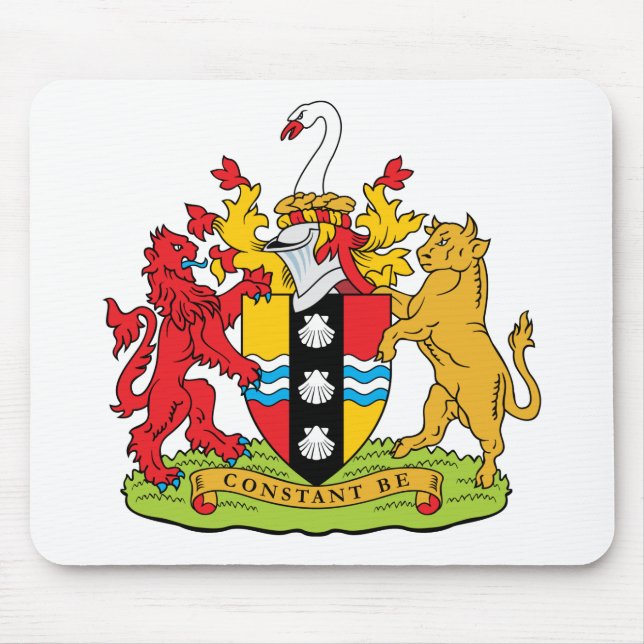 Mousepad Brasão de Bedfordshire (Frente)