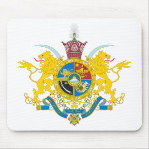 Mousepad Brasão de Irã (dinastia 1925-1979 de Pahlavi)